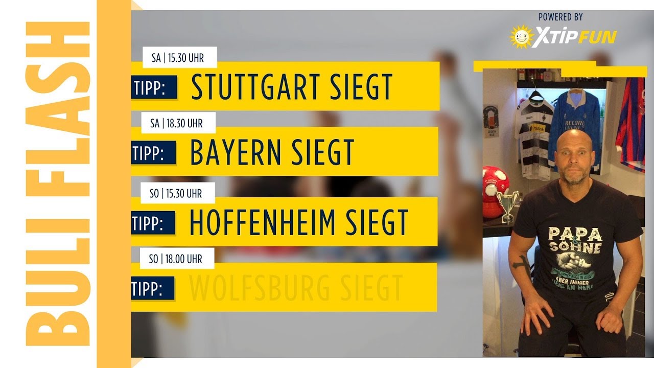11. Spieltag - Legat setzt auf Bayern-Sieg gegen Dortmund | XTiP FUN HD