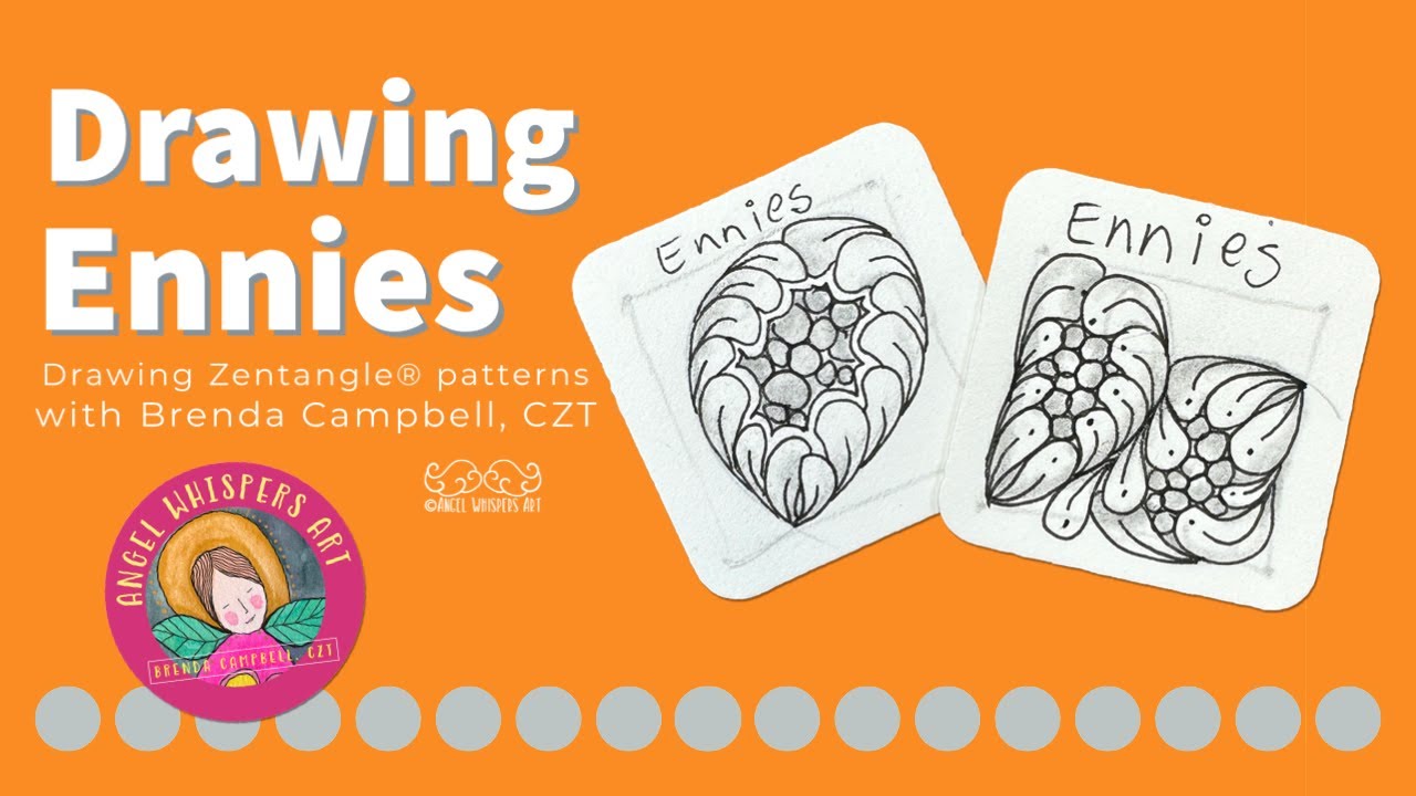 Drawing Zentangle&reg; Patterns | Angel Whispers Art | Ennies