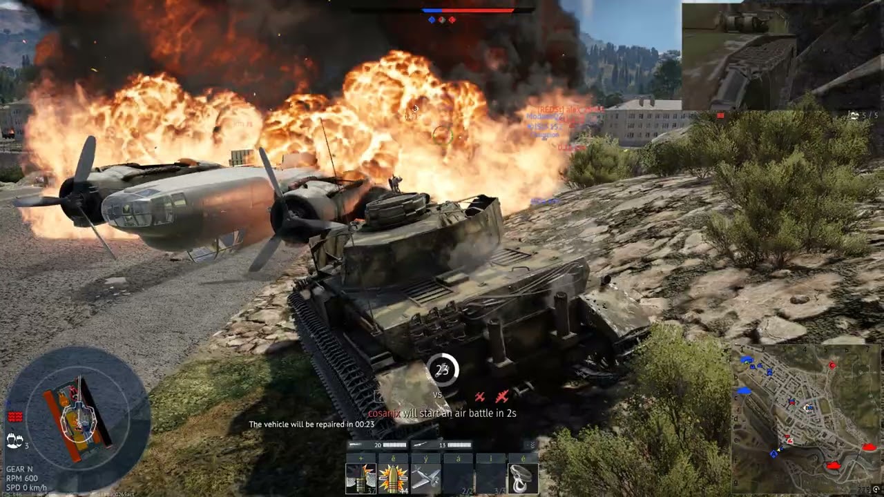 War Thunder Tank Battle (25) No Commentary