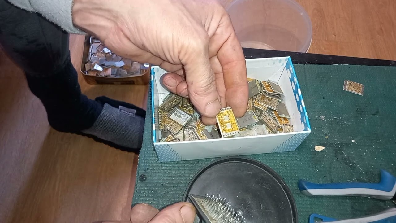 Как быстро и малозатратно переработать микросборки !!!811ФЕ2 и им подобные!!