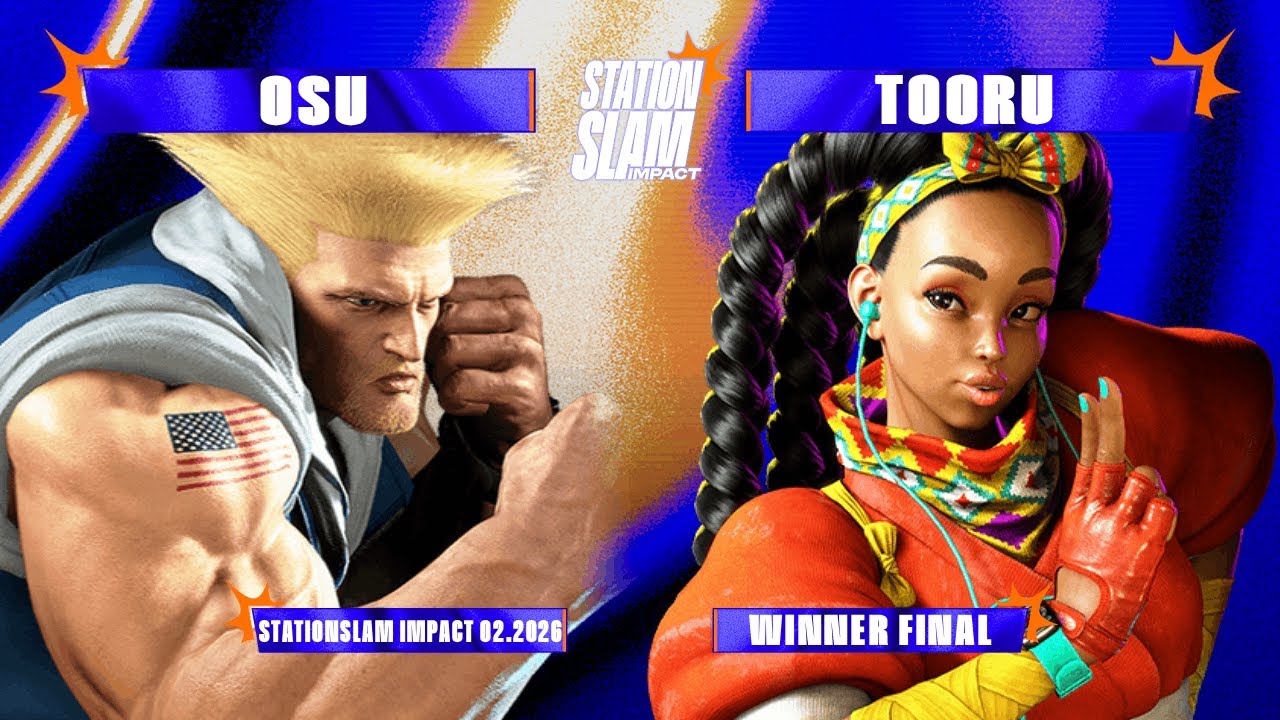 STATIONSLAM IMPACT 02.2026 - TOP 8 - Osu (Guile) Vs. tooru (Kimberly) - Winner Final - SF6