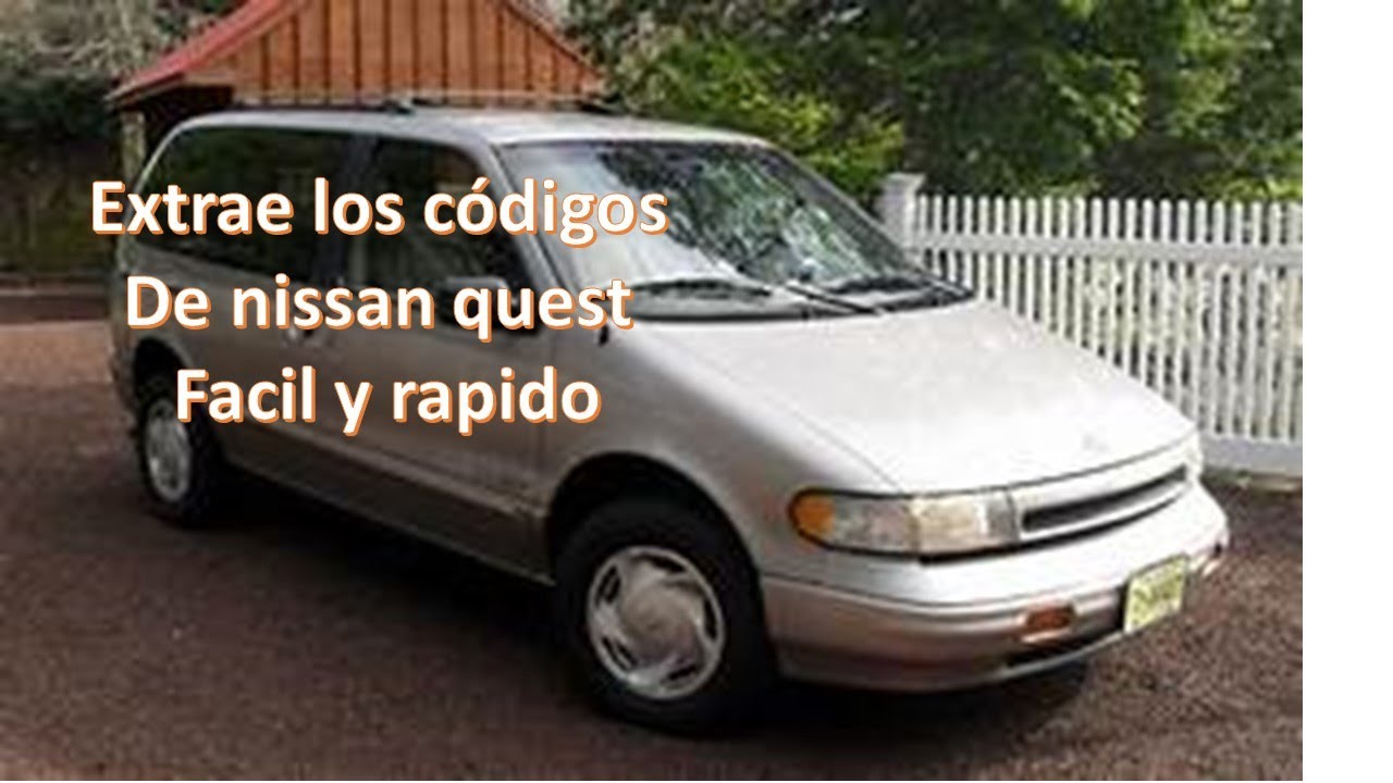 Como extraer codigos de nissan quest sin herramienta de diagnostico