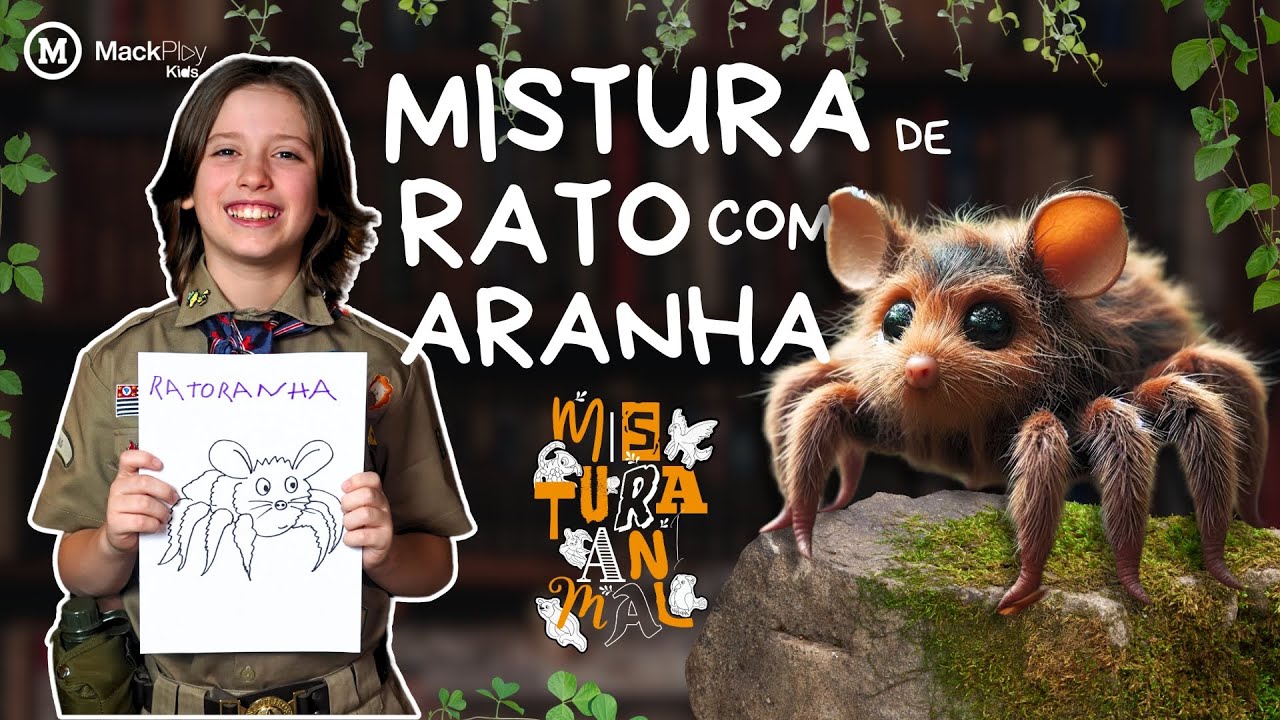 MISTURA DE RATO COM ARANHA - MISTURA ANIMAL EP. 1