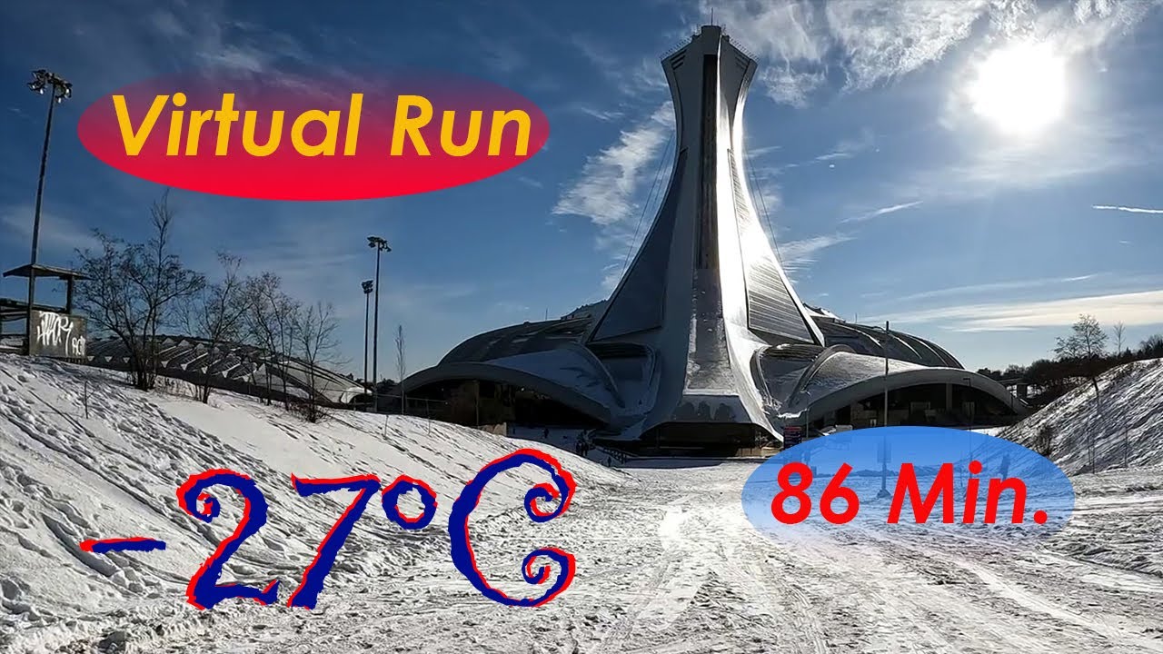 Virtual Run - Video for Treadmill - Olympic Stadium (Montréal)