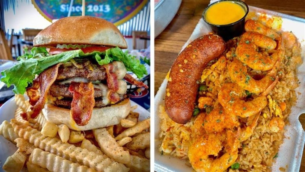 Texas Eats, Season 2, Episode 15: Big burgers and seafood boils