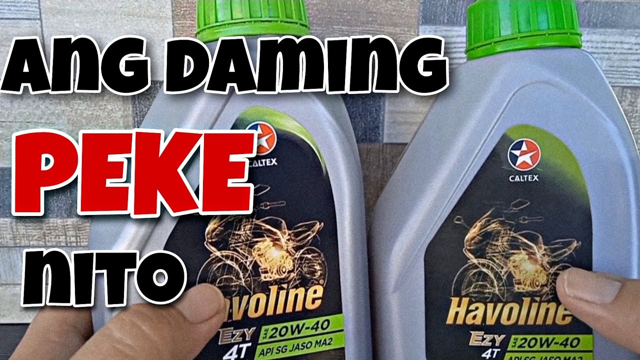 Fake vs. Genuine Havoline Oil,Panno ba Malalaman?/ Fast Track Motorparts