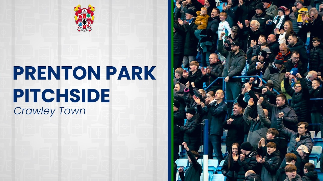 Feature | Prenton Park Pitchside | Crawley Town (2025/26)