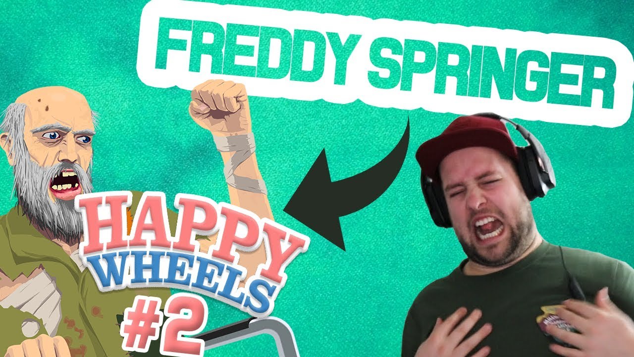 FREDDY SPRINGER HEEFT PECH! (Happy Wheels #2)