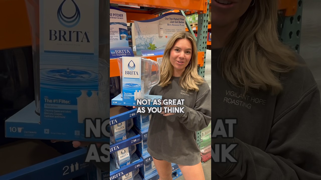 Работают ли фильтры для воды BRITA? #фильтрыдляводы #здоровье #нетоксичнаяжизнь #здоровыйтренер