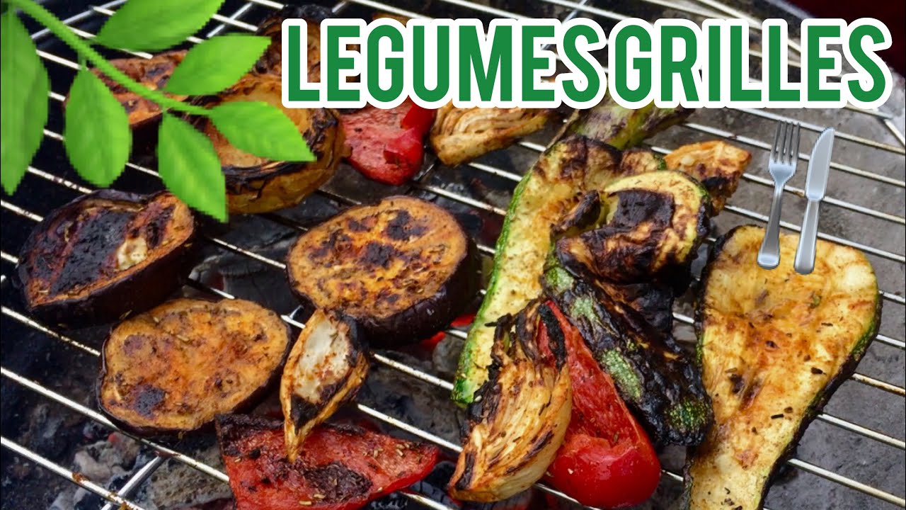 L&Eacute;GUMES MARIN&Eacute;S ET GRILL&Eacute;S AU BBQ / PLANCHA - Facile et convivial