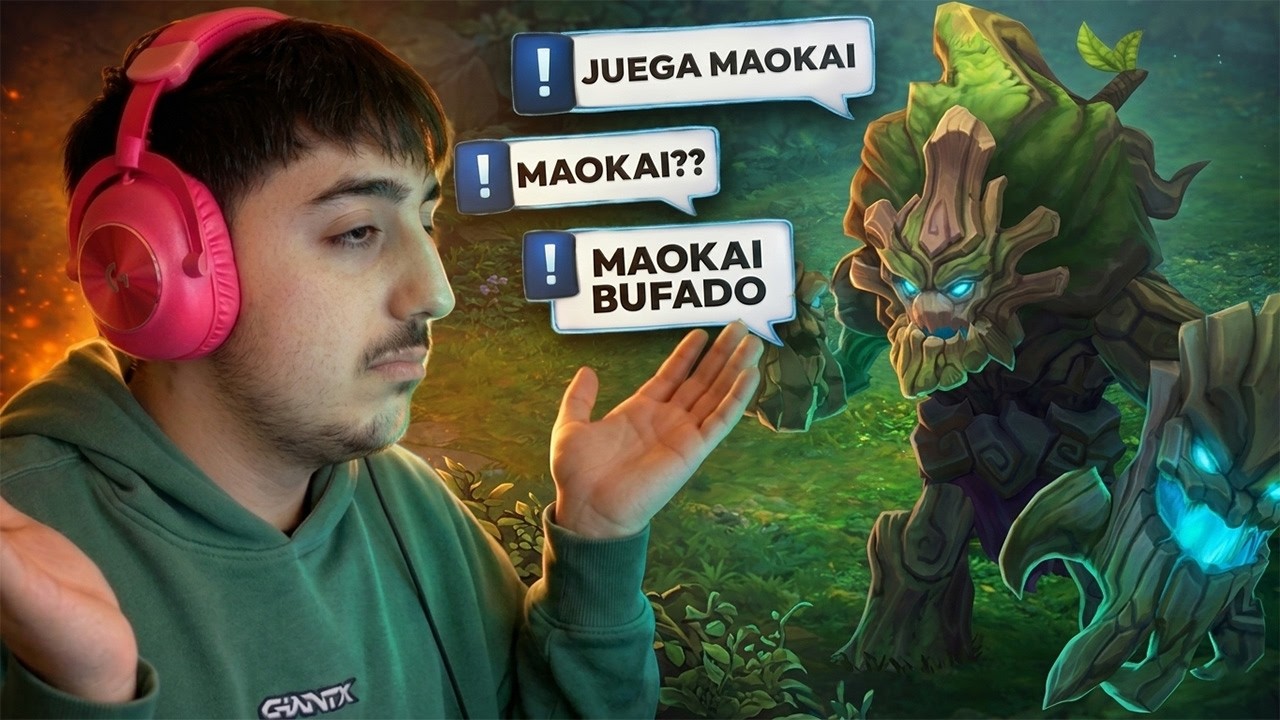 Mi equipo me obligó a jugar Maokai