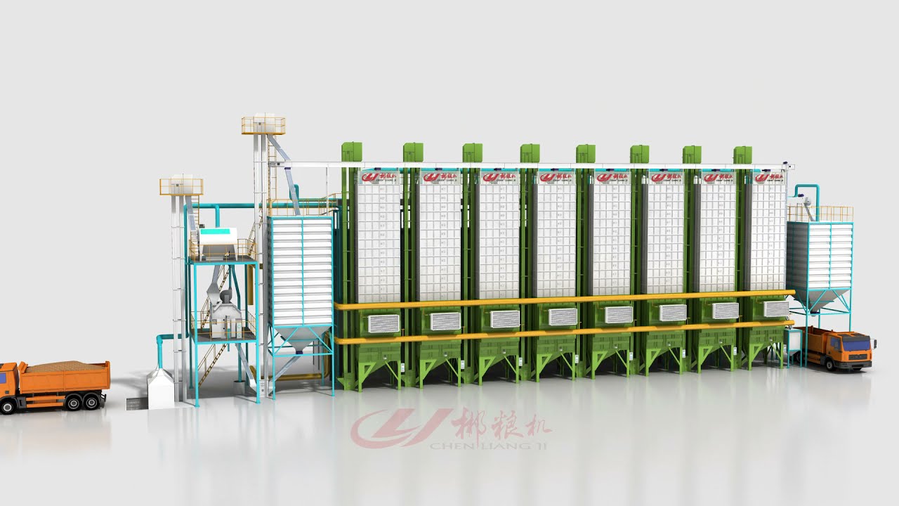 CLJ Brand Paddy dryer machine
