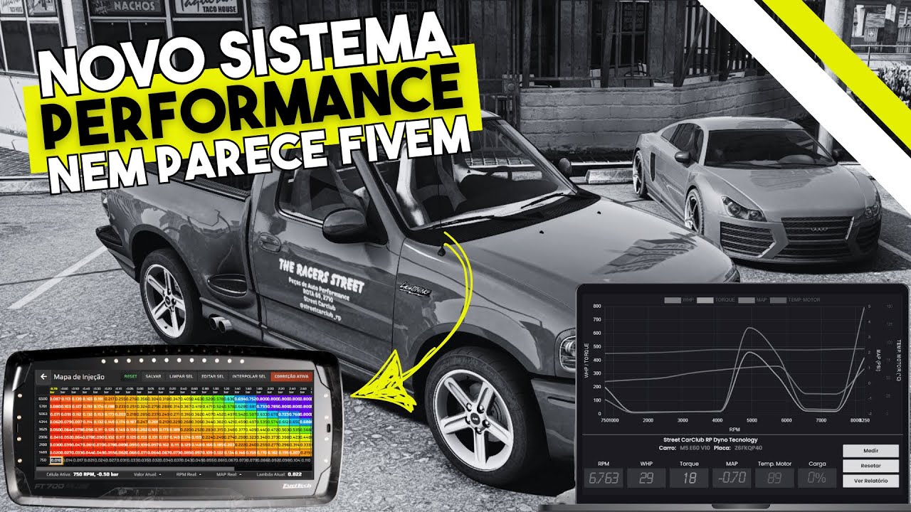 Street Car Club RP ficou INSANO!  Nova Fueltech FT700 Plus + Primeira vez no FIVEM.