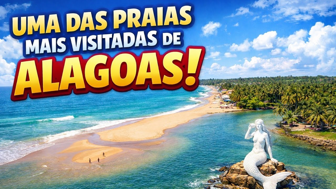 Uma das praias mais visitadas do Nordeste