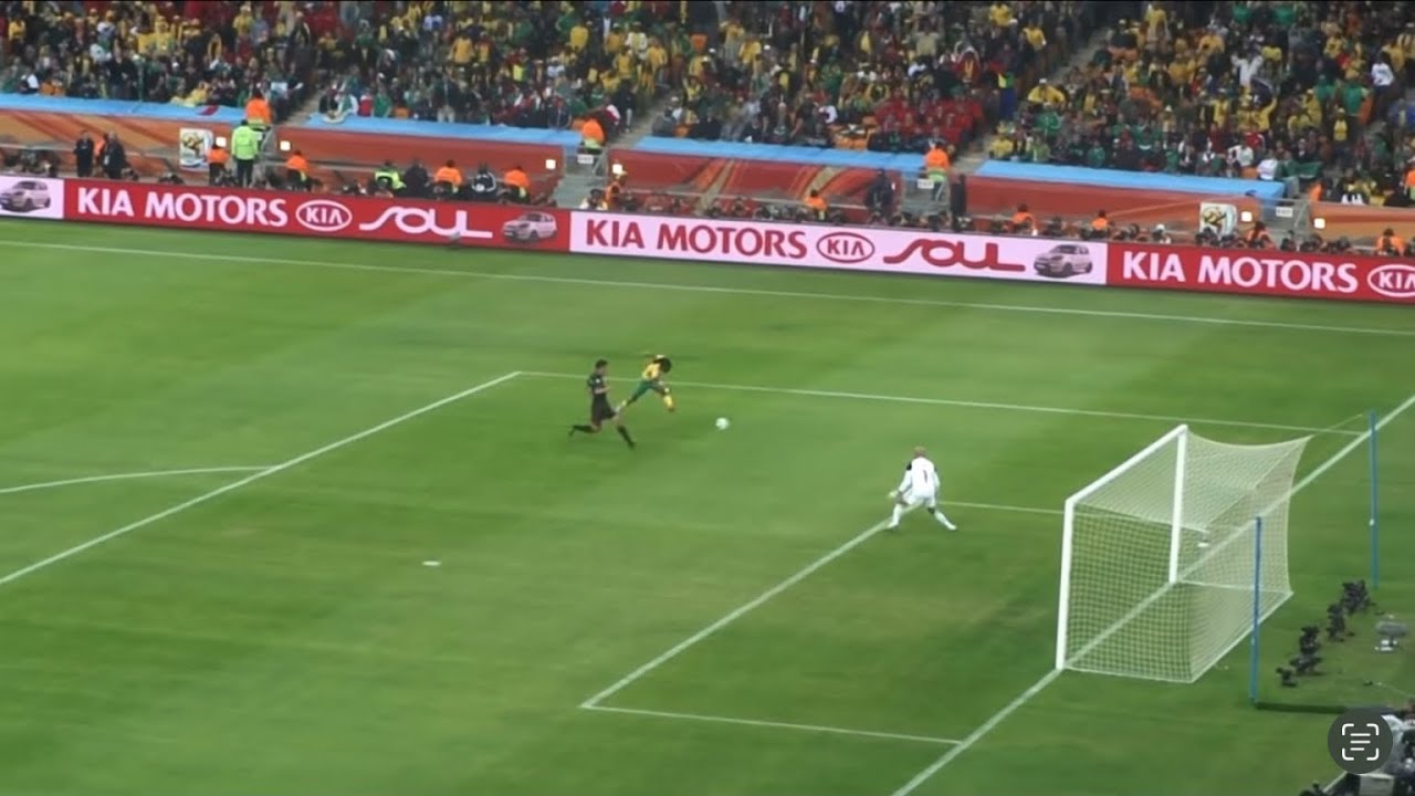 Siphiwe Tshabalala World Cup Goal | South Africa v Mexico | 2010 FIFA World Cup | Crowd Reaction