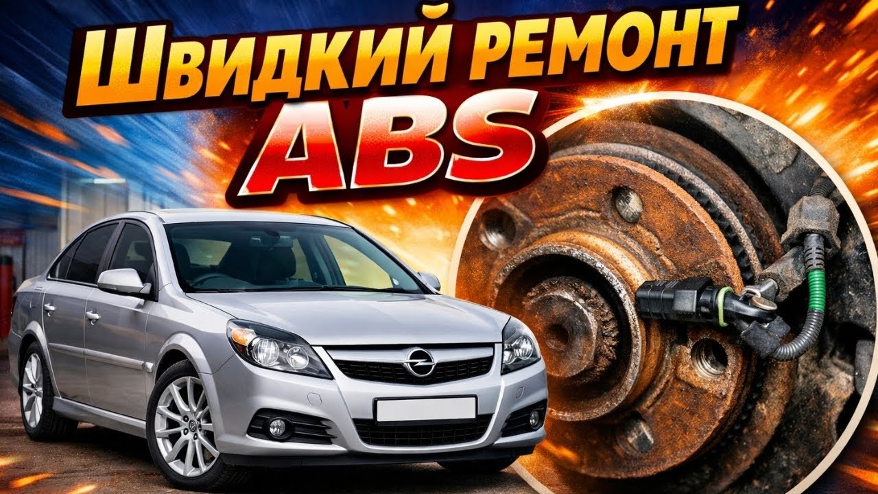 Швидкий ремонт ABS. Opel Vectra C