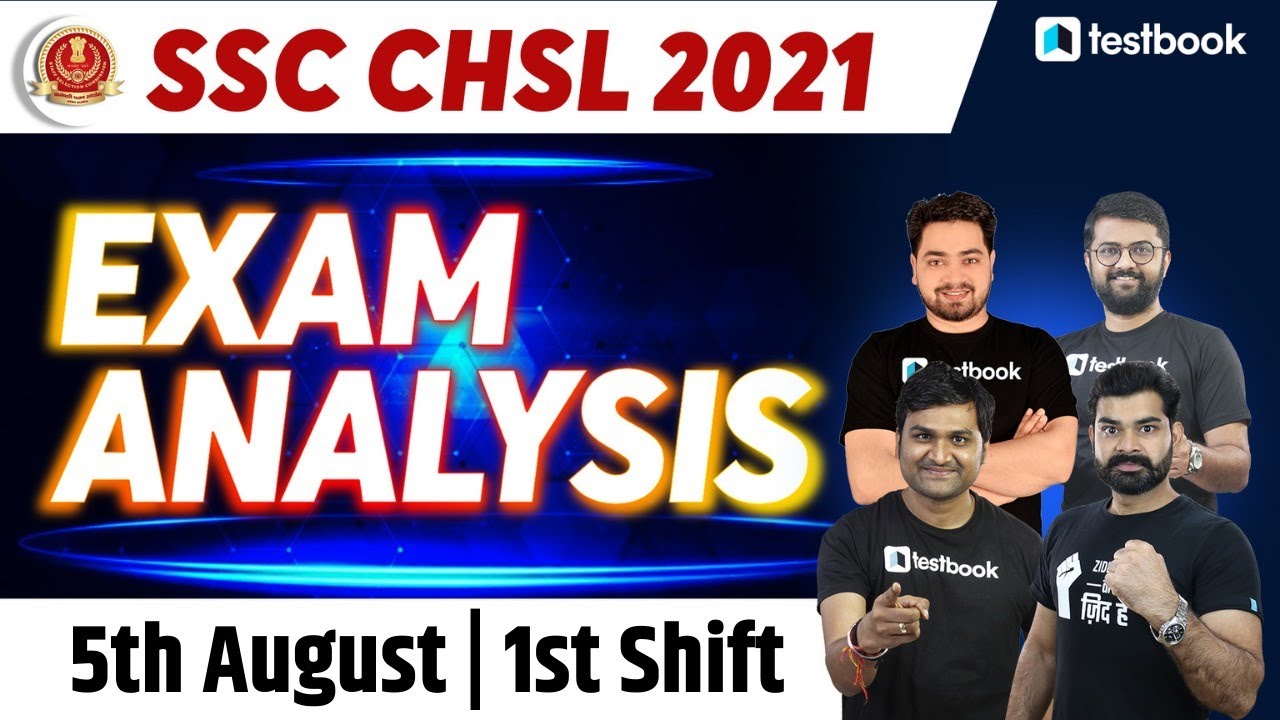 SSC CHSL Exam Analysis 2021 - 5 August Shift 1 | SSC CHSL Review + Asked Questions