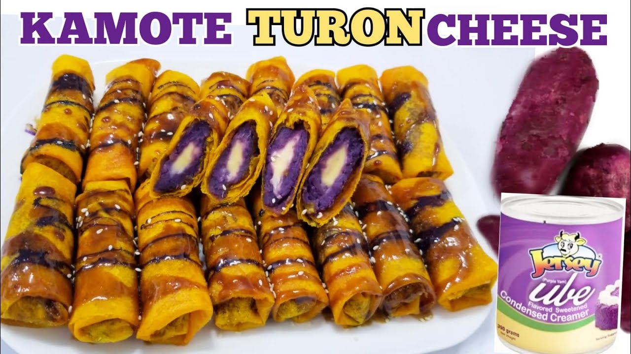 KAMOTE TURON WITH CHEESE | GLEN J