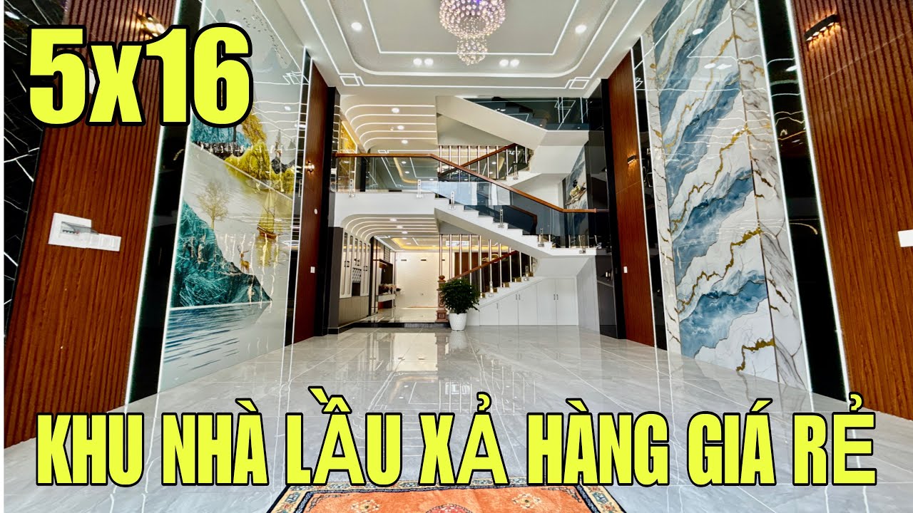 Siêu phẩm 5mx16m đúc kiên cố trệt lửng 3 lầu. Giá cực bình dân