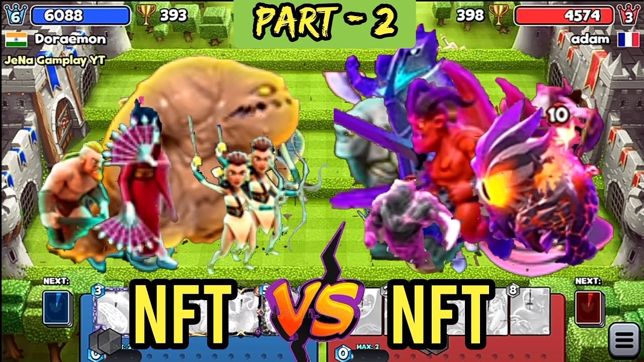 NFT Vs NFT! Part - 2 🔥 Castle Crush
