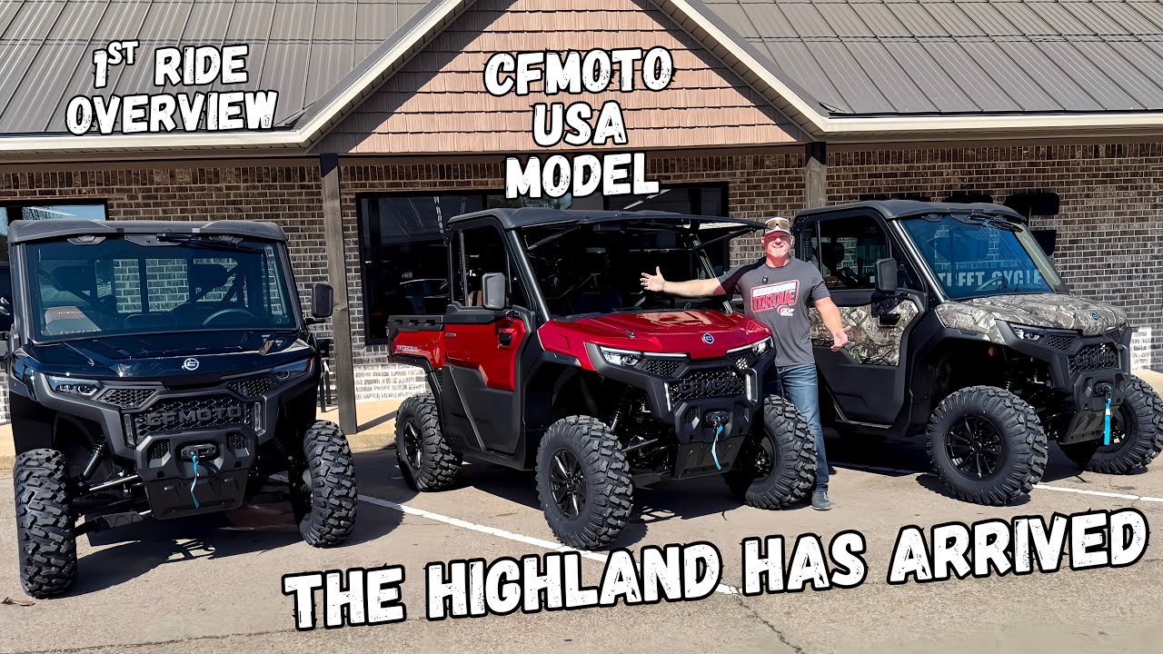 2025 CFMOTO U10 Pro Highland 1st Ride & Review | USA model