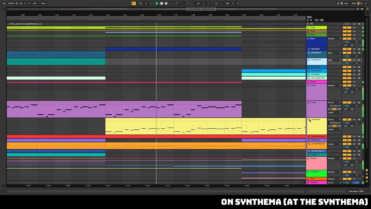 [Ableton Live] LACHEQUE - On Synthema (At the Synthema)