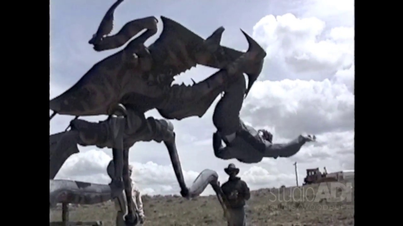 STARSHIP TROOPERS Pt.7 Animatronic Warrior on Set BTS ADI