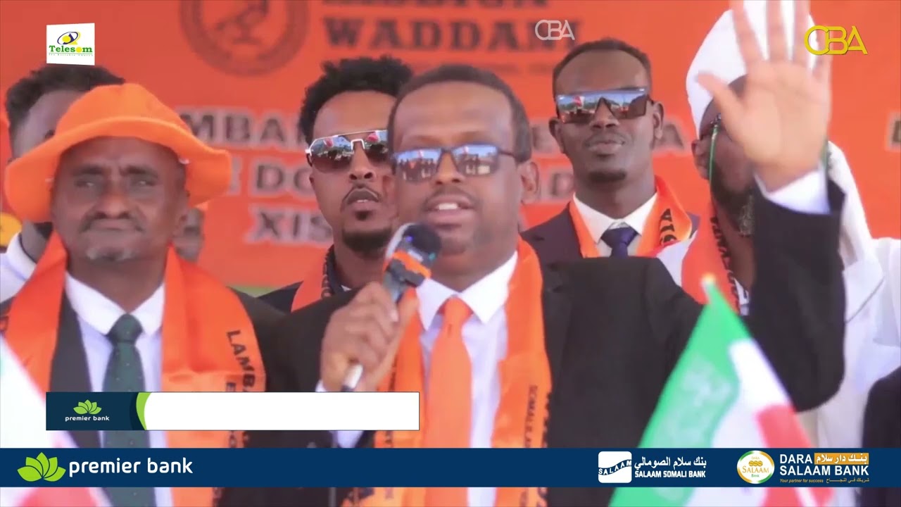 Taageerayaasha Xisbiga Wadani Ee Gabiley Oo Wacdaro ka dhigay Fagaaraha Khayriyada Gabiley