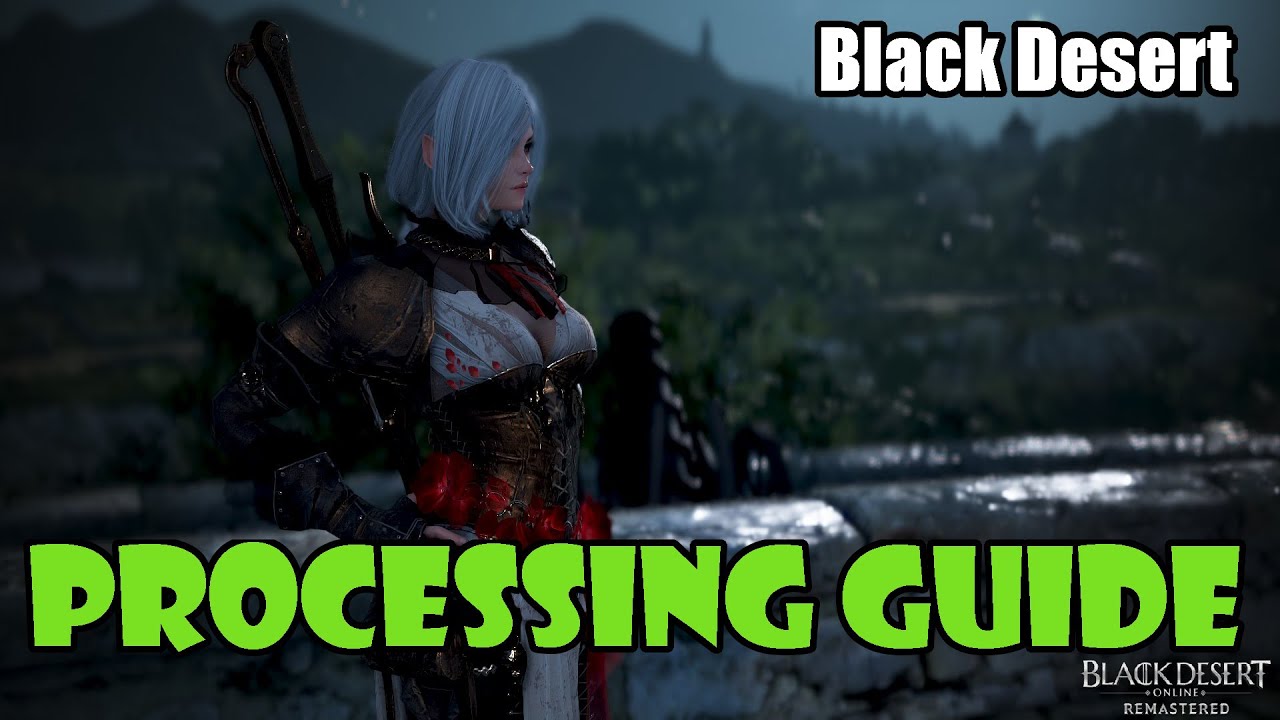 [Black Desert] Руководство по навыкам обработки жизни для новичков | Обучающее видео для новых и ...