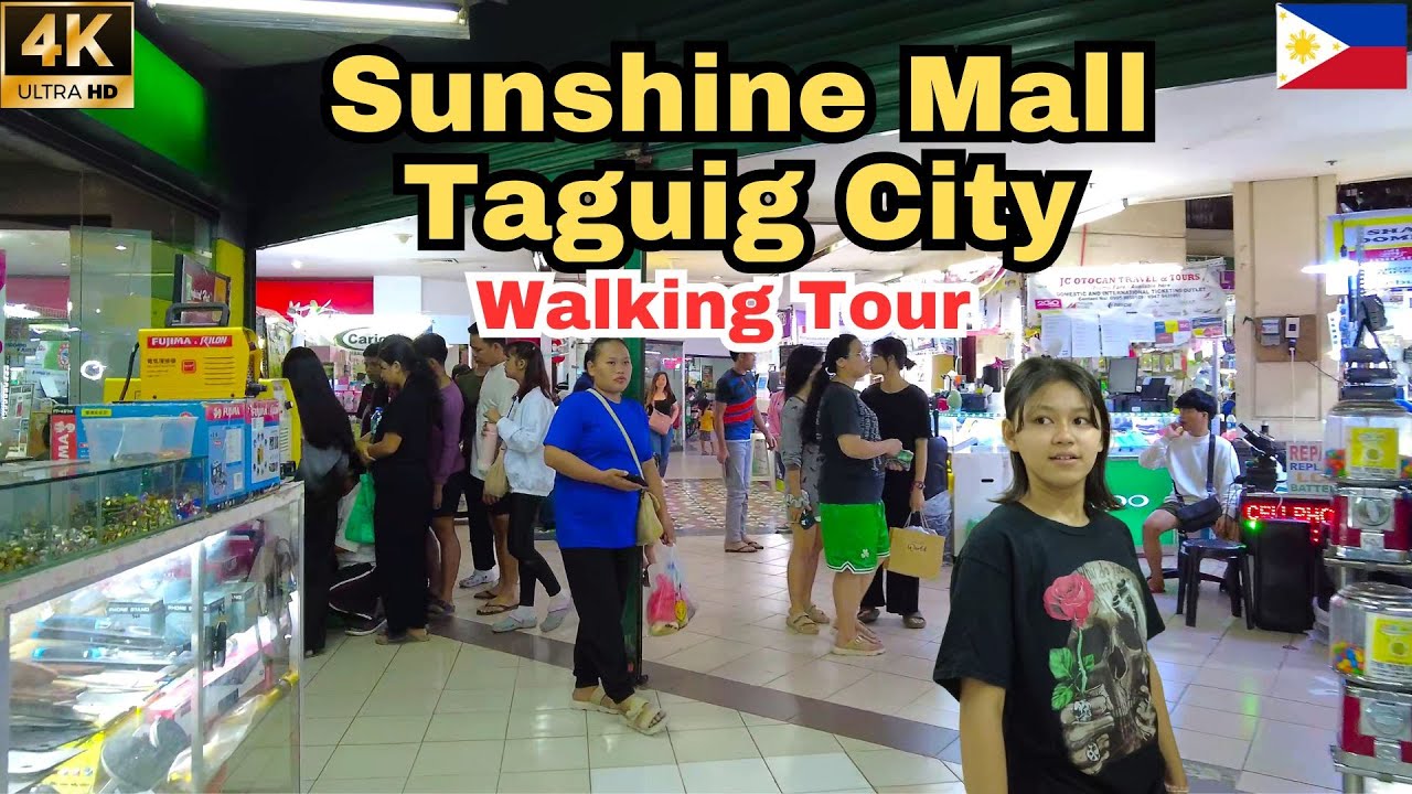 Sunshine Mall, Taguig City, Metro Manila/Walking Tour 2024/4K