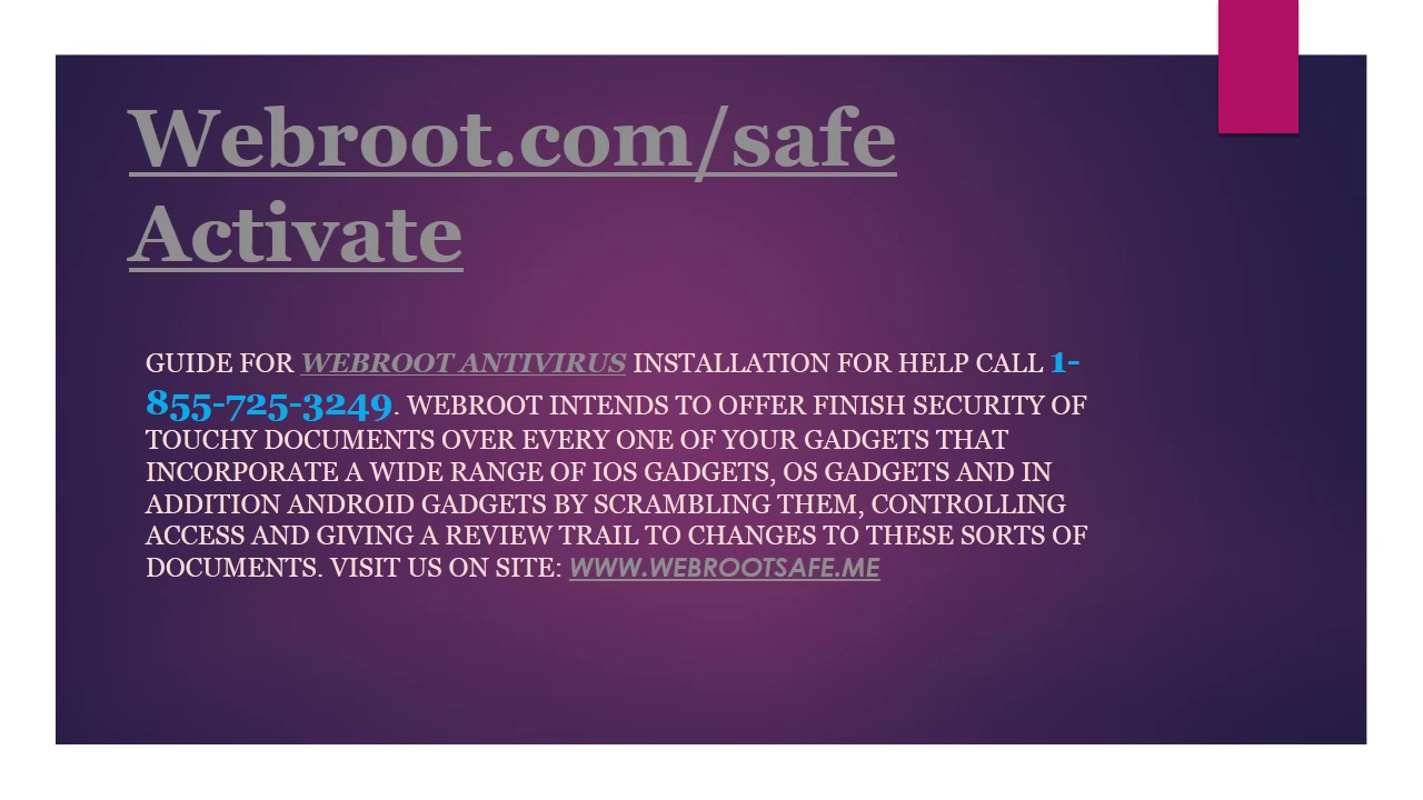 Webroot Keycode Activation | Install Webroot Setup