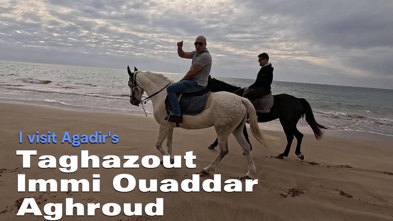 I visit Taghazout, Immi Ouaddar and Aghroud #Morocco M A