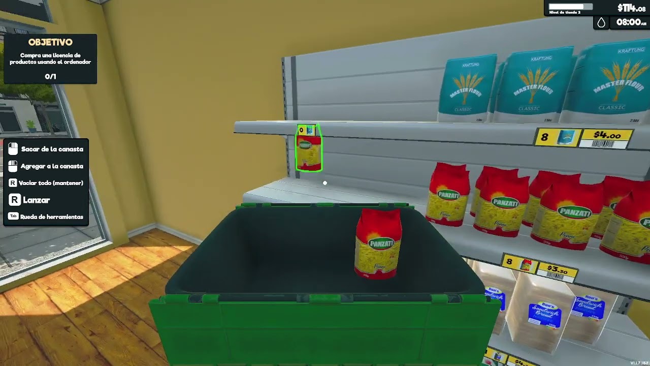 EMPEZANDO MI TIENDA - SUPERMARKET SIMULATOR #1