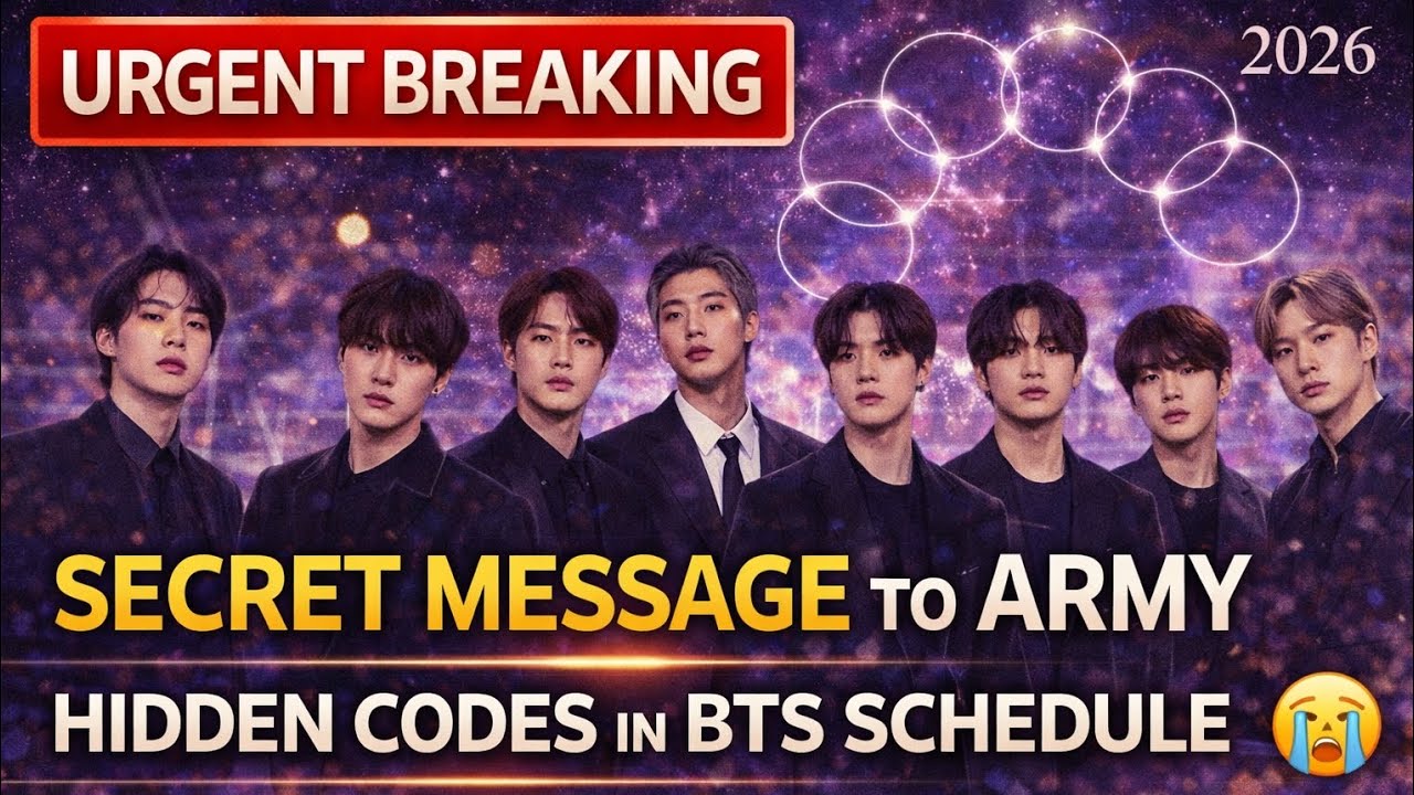 URGENT BREAKING 🚨 BTS 2026 Comeback Schedule Hides a Secret Message to ARMY 💜 his Will Make You Cry