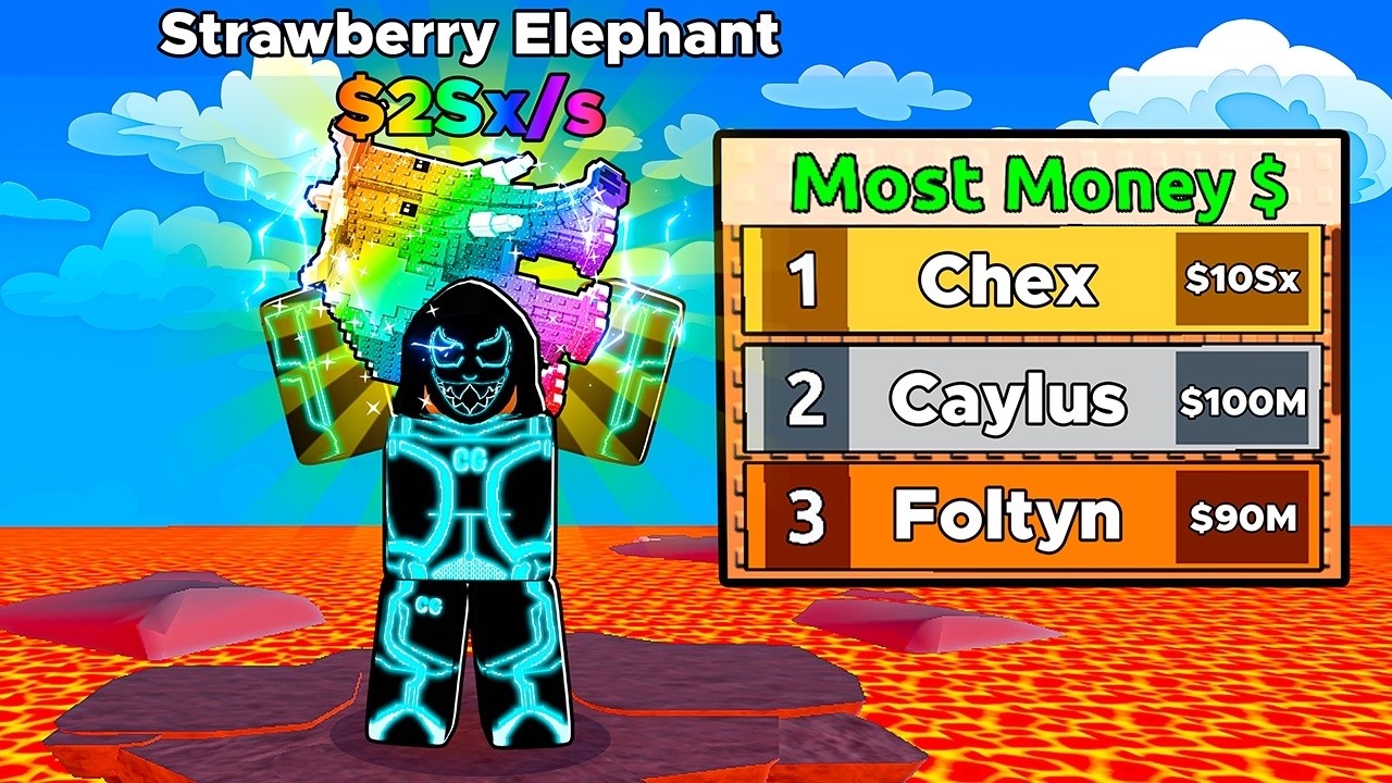 I GOT #1 LEADERBOARD in Survive LAVA For Brainrots!