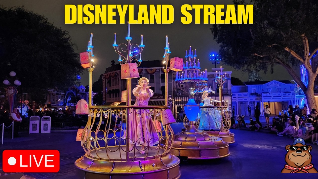 🔴 Live: Saturday Stream at Disneyland! Paint the Night, Wondrous Journeys & Rides - 02/14/26