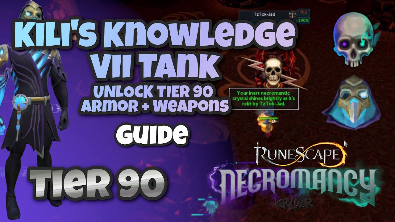Знание Кили VII — танковая броня «Некромантия» 90 уровня | Runescape 3