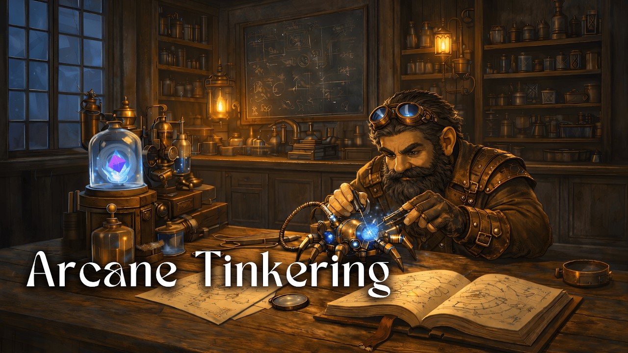 Arcane Tinkering | Fantasy Music for D&D and TTRPGs