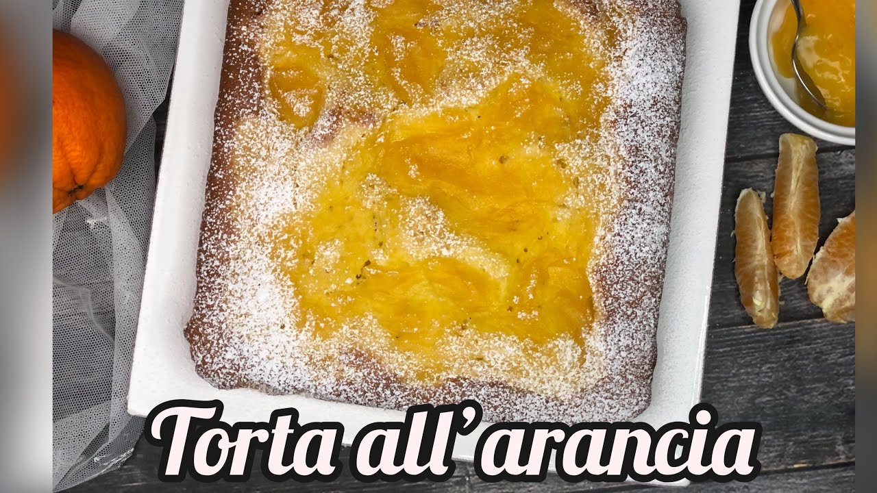Dolce cremoso all' arancia che si scioglie in bocca! Ricetta deliziosa e facile