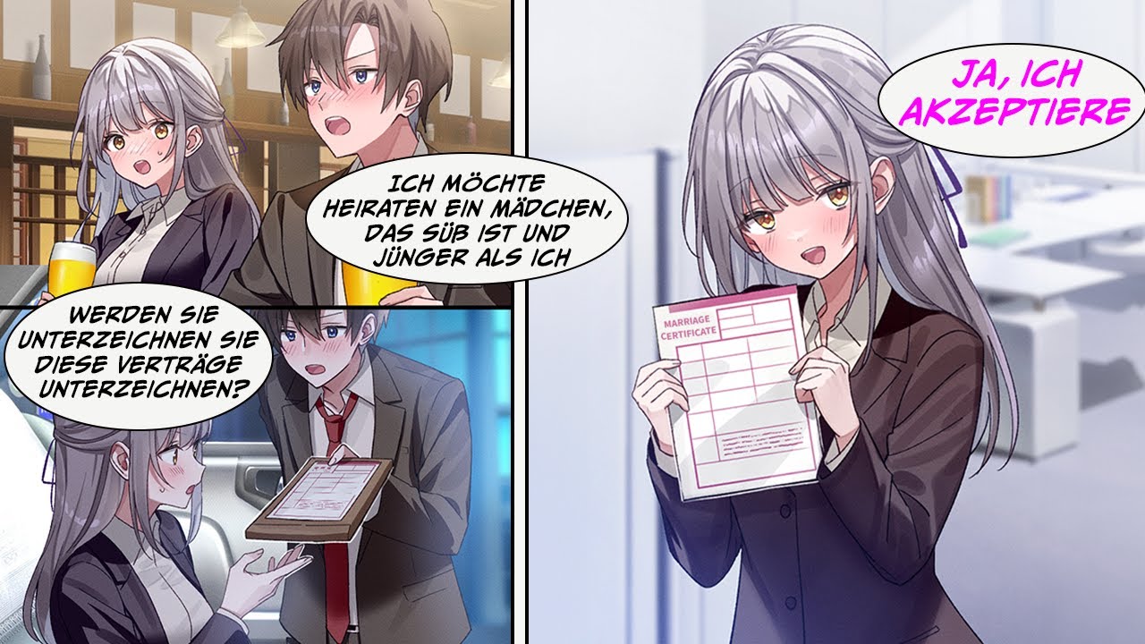 Eines Tages habe ich zu viel getrunken und gab meiner Kollegin versehentlich einen Ehevertrag...