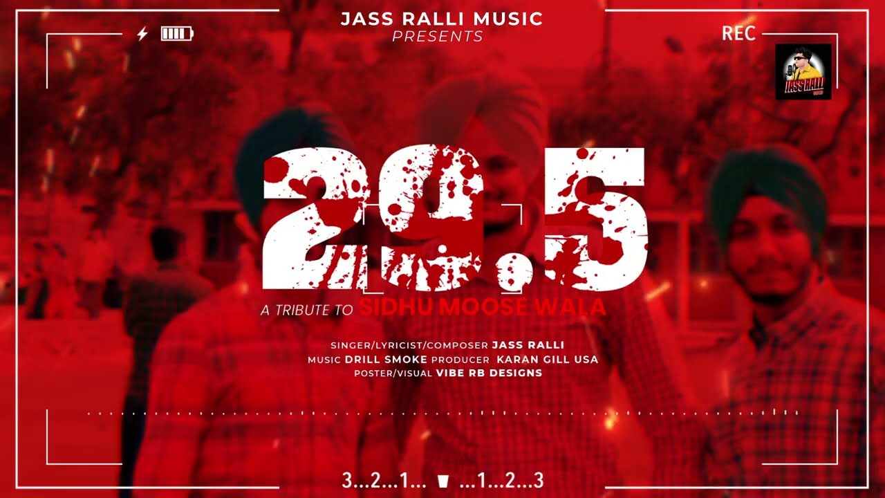 29.5 (Official Audio) &ndash; Jass Ralli | Tribute to Sidhu Moose Wala |Drill Smoke| New Punjabi Song 2025