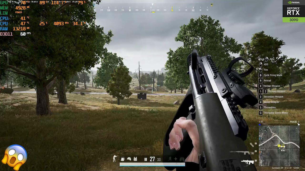 [PUBG PC] - ULTRA Graphics SETTINGS | RTX 3090 BenchMark!