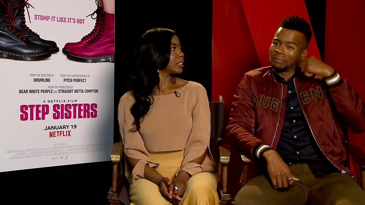 Step Sisters Junket - NETFLIX - Nia Jervier and Marque Richardson