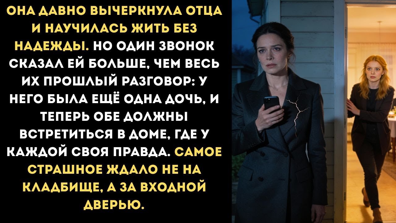 Она вычеркнула отца и научилась жить без надежды. Но звонок сказал ей больше, чем прошлый разговор