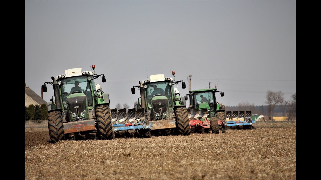 MEGA WIOSNA 2018_**WTOPY**_Fendt 936//Claas Xerion 5000//Challanger MT775E//John Deere//Lemken