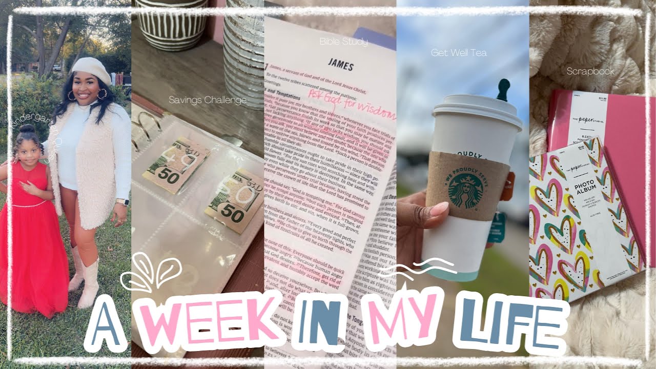 VLOG | HOMECOMING QUEEN + SAVINGS CHALLENGE + BIBLE STUDY + SCRAPBOOK PURCHASE