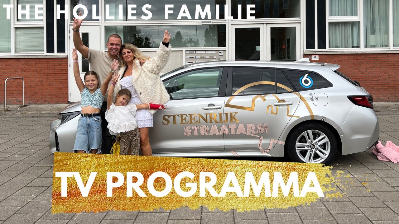 STEENRIJK STRAATARM 📺 BEHIND THE SCENES THE HOLLIES FAMILIE