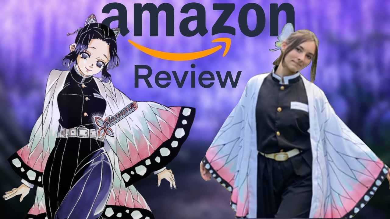 AMAZON DEMON SLAYER SHINOBU COSTUME REVIEW!!!!!