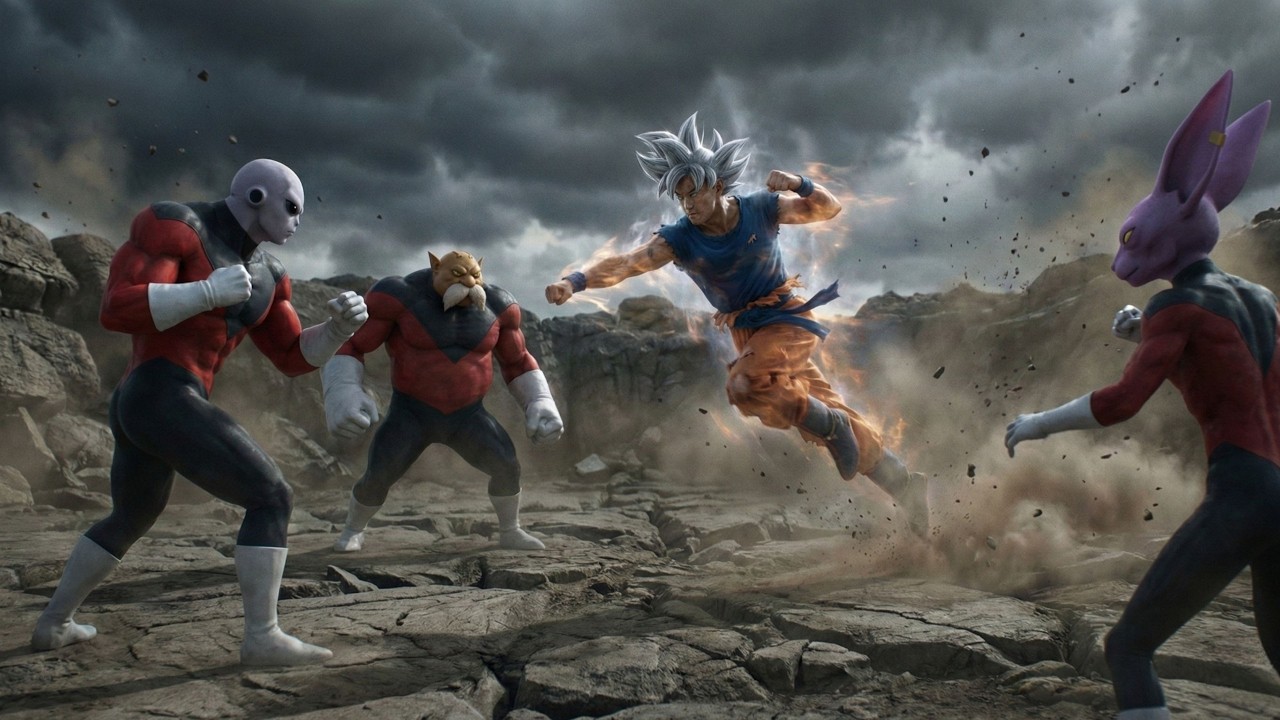 Goku Ultra Instinct vs Jiren (LIVE ACTION) – Real-Life Ultra Instinct | Fan-Made