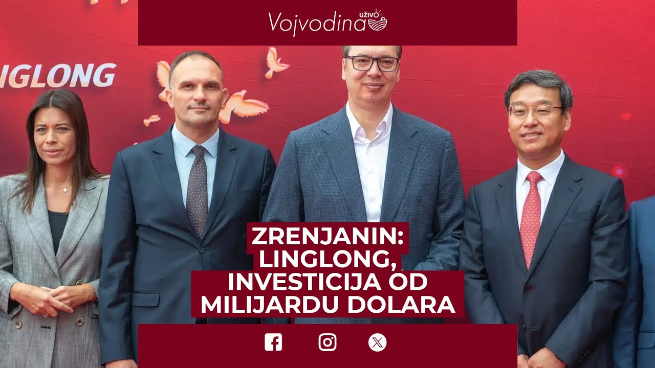 Investicija od milijardu dolara, kompanija „Linglong“ u Zrenjanin donela najsavremeniju tehnologiju